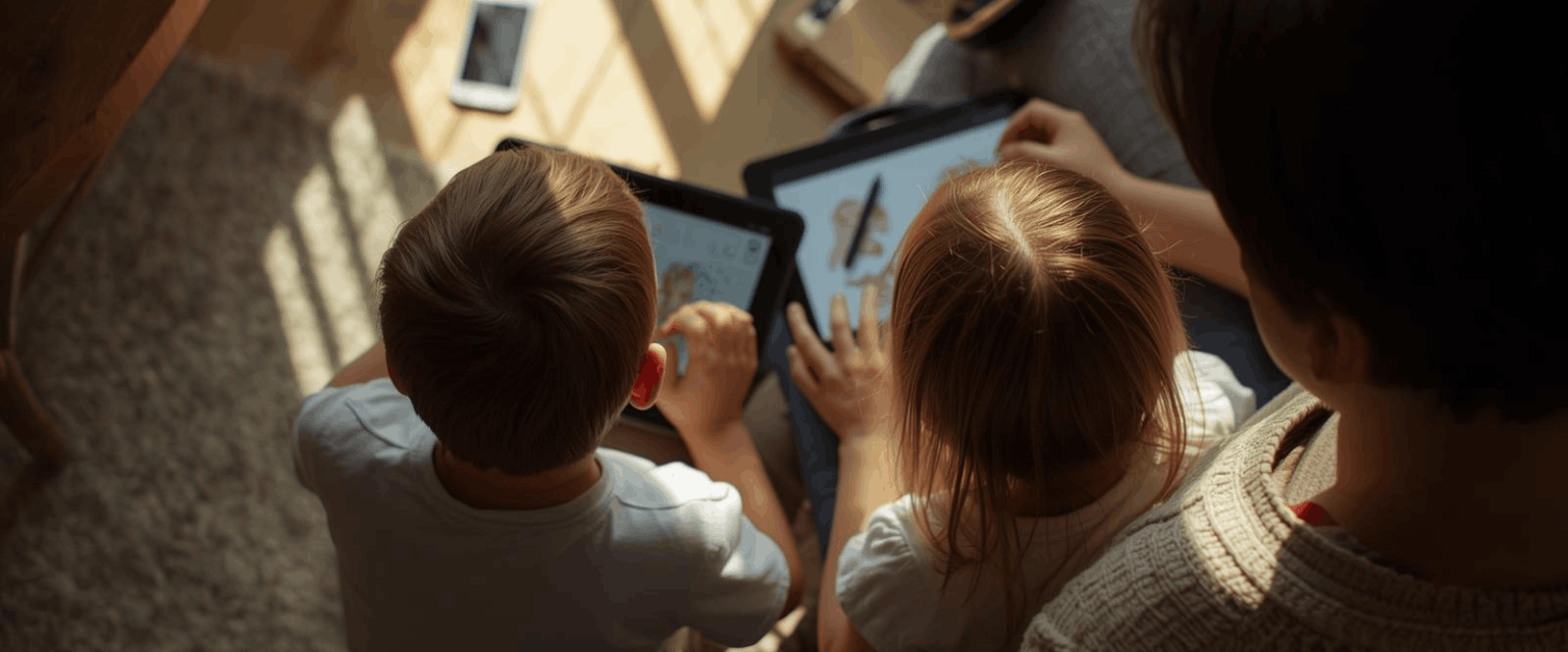 Écrans actifs enfants et apprentissage