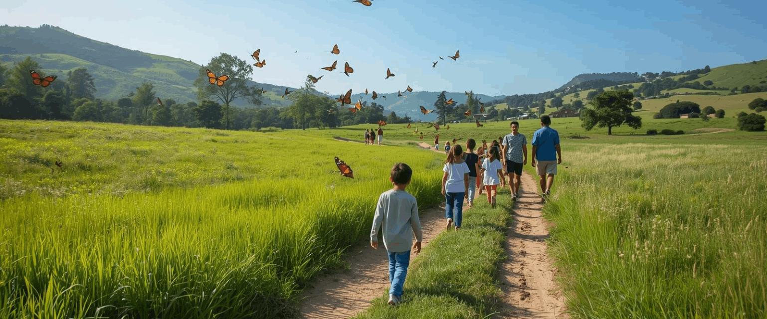 ballades dans la nature pour se ressourcer