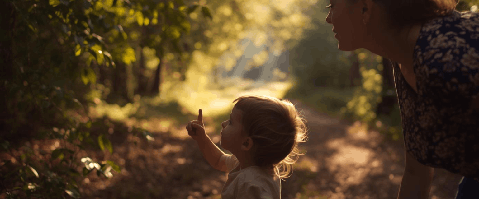 Effets apaisants de la nature sur l'enfant