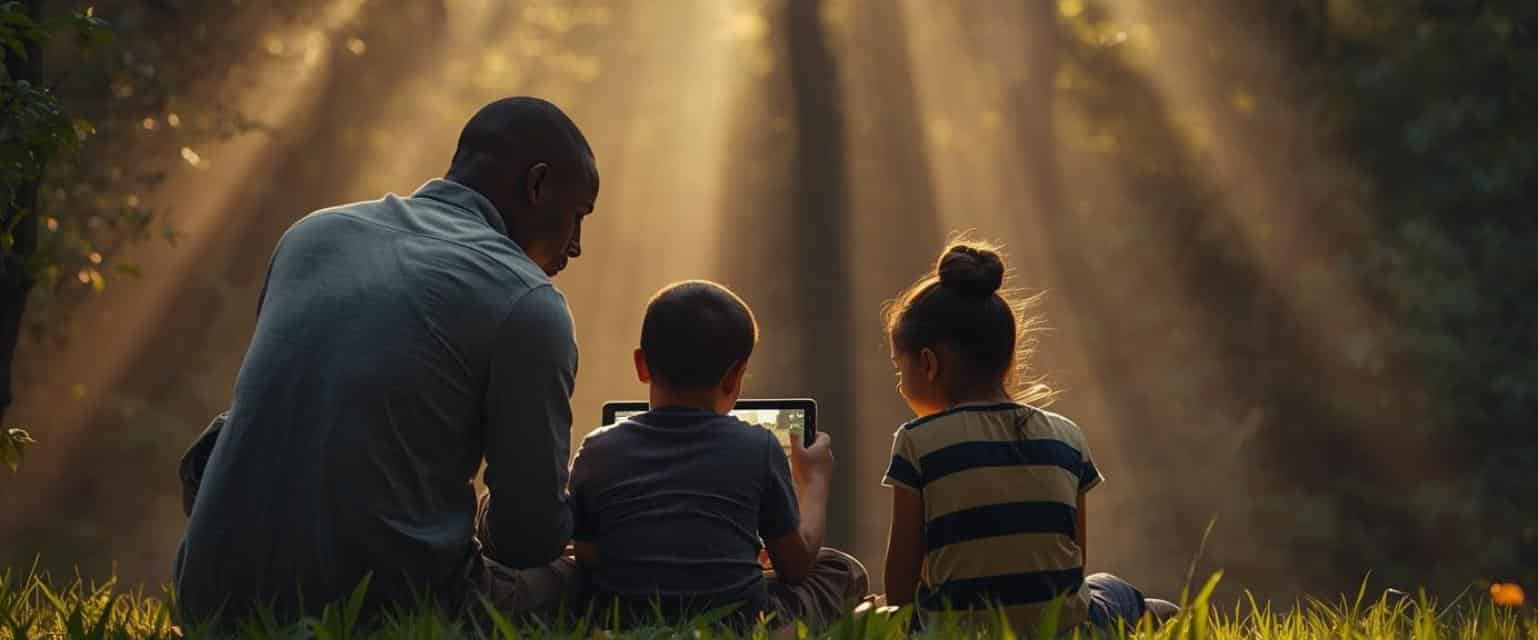 Apprentissage-naturel : promenade dans la forêt