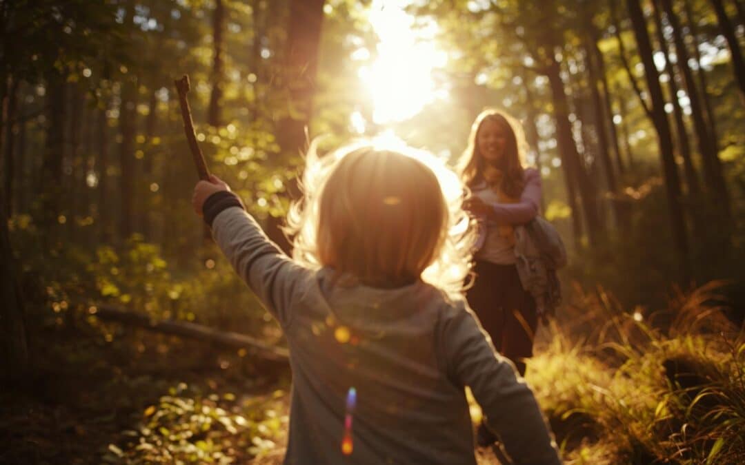 Comment éveiller l’émerveillement sans partir loin et créer un vrai éveil nature chez ton enfant ?