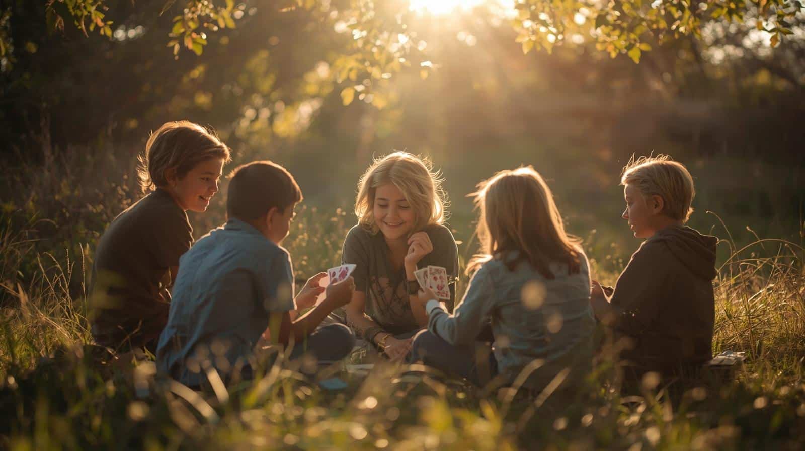 moment de connexion simple en famille