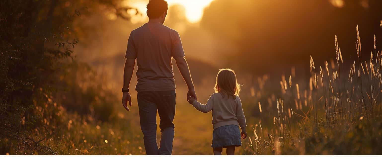 enfant voulant observer pendant que le parent est pressé